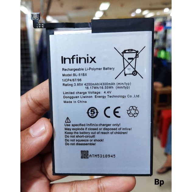 Baterai Infinixx HOT 10 BL-51BX Note 8 BL51BX BL 51BX ORIGINAL