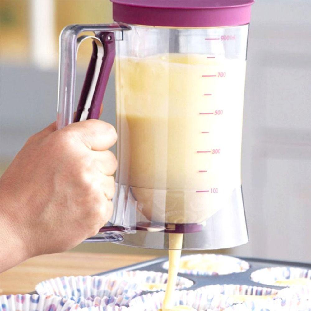 [Elegan] Batter Dispenser Muffin Tahan Panas Pancake Ukur Handheld Alat Baking