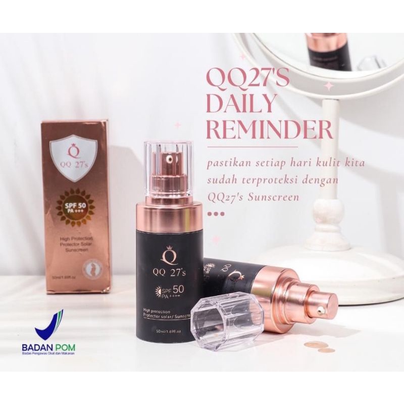 QQ 27'S Sunscreen SPF 50 PA+++