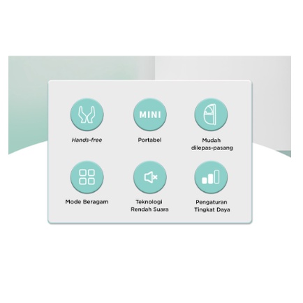 MOOIMOM WIRELESS ELECTRIC BREAST PUMP M3 (24MM) MOOI MOM