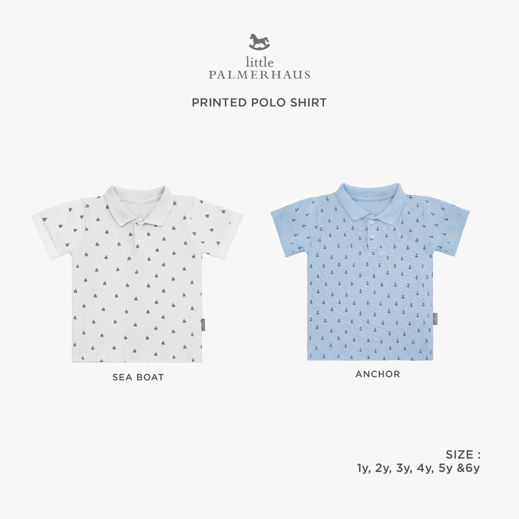 Little Palmerhaus - Printed Polo Shirt / Kaos Polo Anak