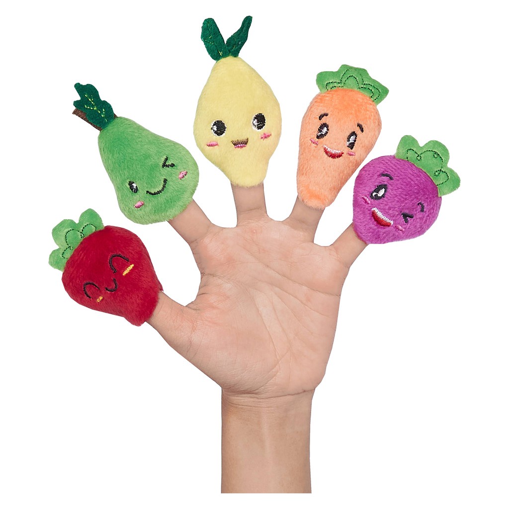 Little Friend Boneka Finger Puppets (LF10) - Boneka Tangan Anak (RANDOM)
