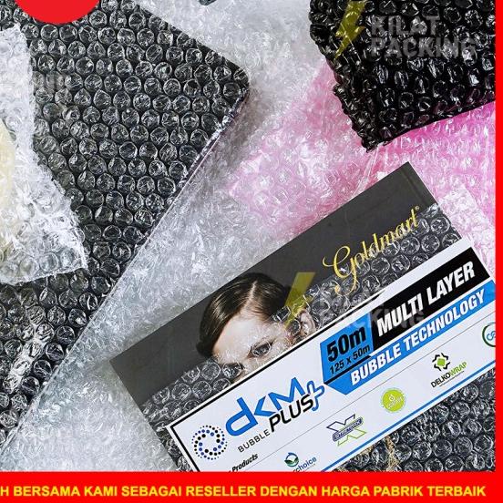 

Bubble Wrap Hitam Murah Premium Quality (OJOL) 125 CM x 50 M
