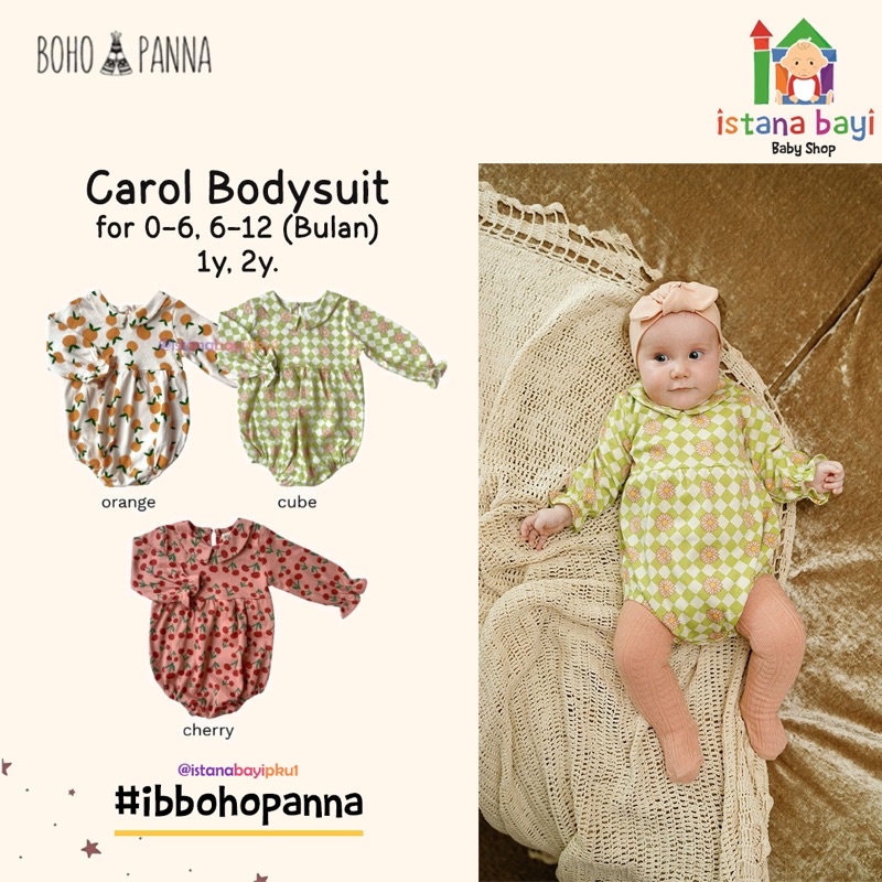BOHOPANNA - CARROL BODYSUIT - JUMPER BAYI