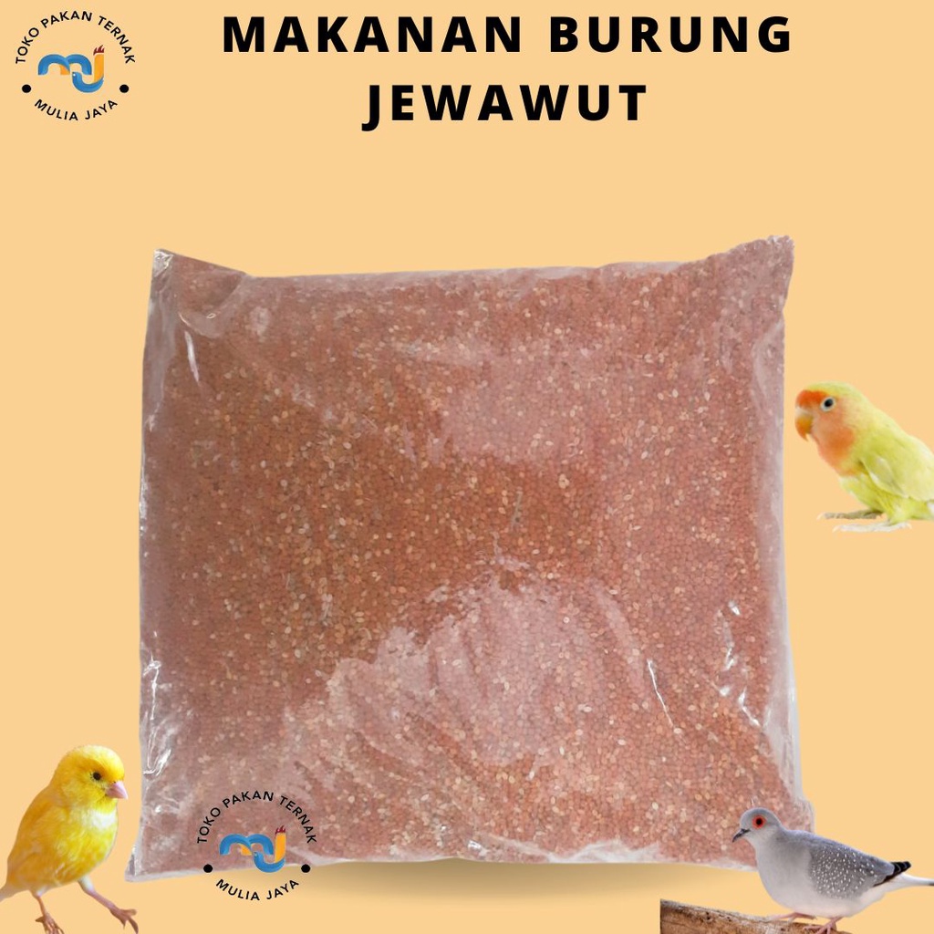 Jewawut 1kg Pakan Burung