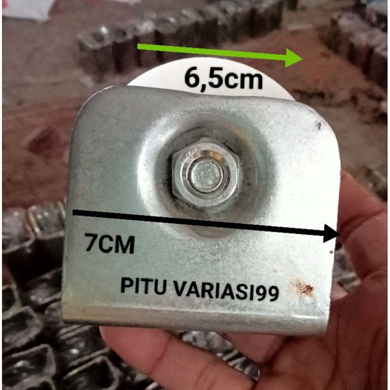 RODA PAGAR NILON 7CM/RODA PAGAR GERBANG