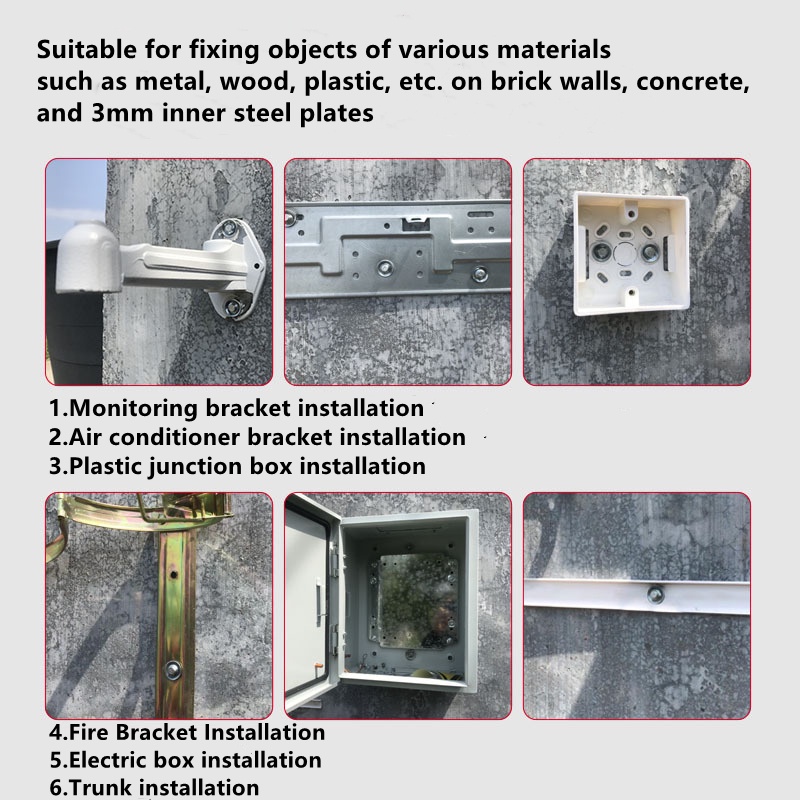 Alat Mesin Tembak Paku Beton Alat dekorasi Fastening Gun Ubin Keramik/ Baja/ Dinding Semen Ramset Gun Alat Paku Tembak Beton Kayu