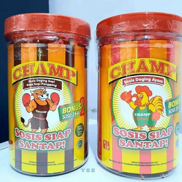 Sosis Champ Harga 1 Pcs SIAP SANTAP