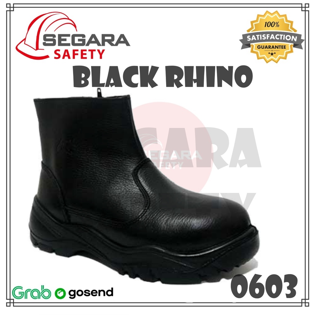 Sepatu Safety BLACK RHINO 0603