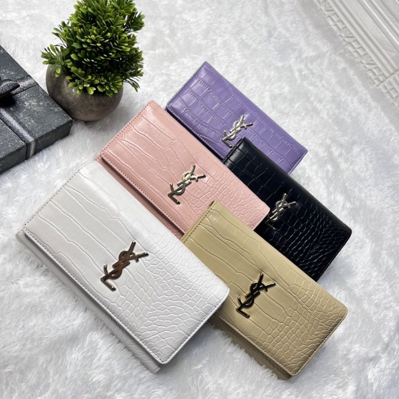 DOMPET LIPAT 2 CROCO BESTSELLER FREE BOX &amp; DUSBAG