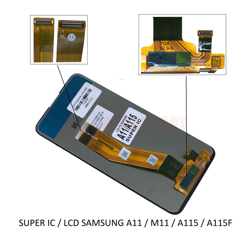 SUPER IC / LCD TOUCHSCREEN SAMSUNG A11 / M11 / A115 / A115F