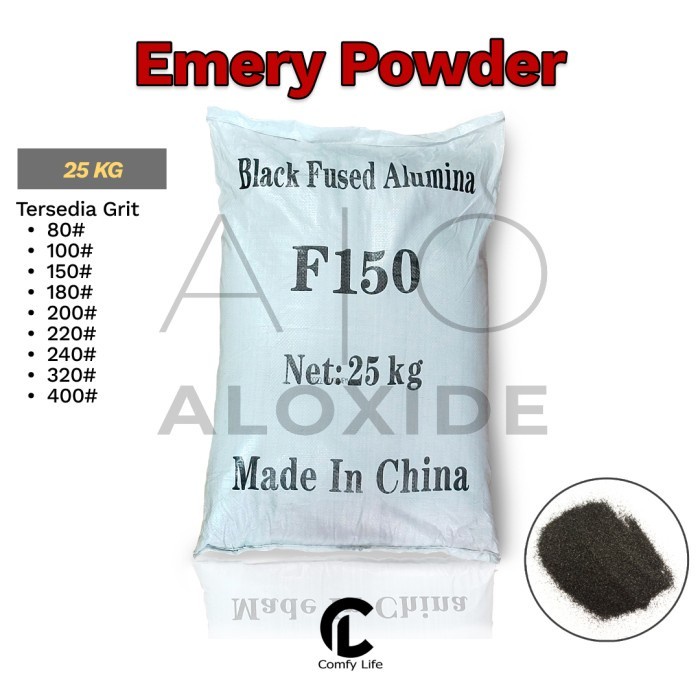 Amplas Pasir Emery 25Kg Serbuk Amplas Bubuk Amril Powder Alumina Buffing