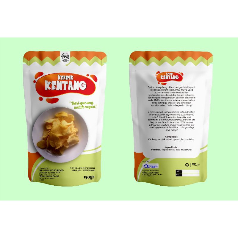 

Keripik kentang organik