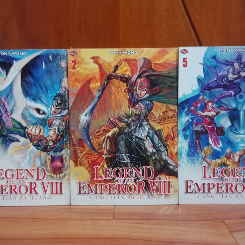 ORIGINAL KOMIK TONY WONG - LEGEND OF AN EMPEROR VIII - BEBAS PILIH - CANG TIAN BA HUANG