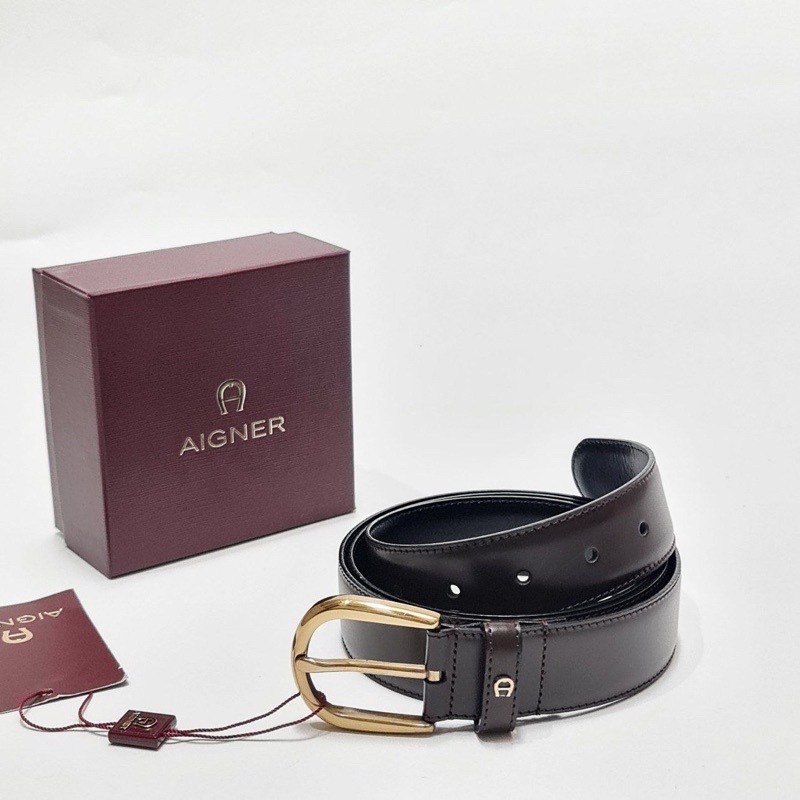 AIGNER GURTEL CASUAL WOMAN BELT BLUE SHW 3x104