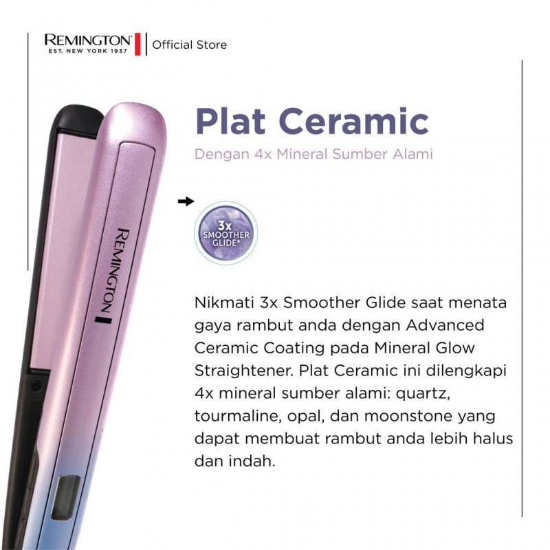 Remington Mineral Glow Straightener S5408
