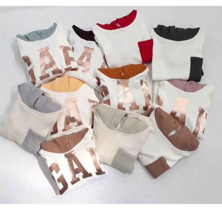 BELANJA MURMER HOODIE WAFFLE SET UNIQLO setelan pendek baju kupluk anak ✪ 879