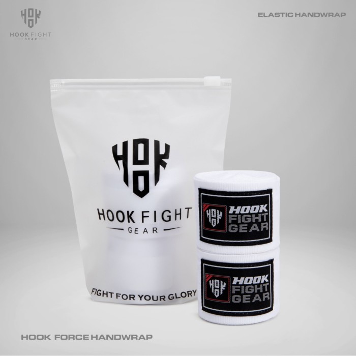 Hook fight gear handwrap 5M - Putih