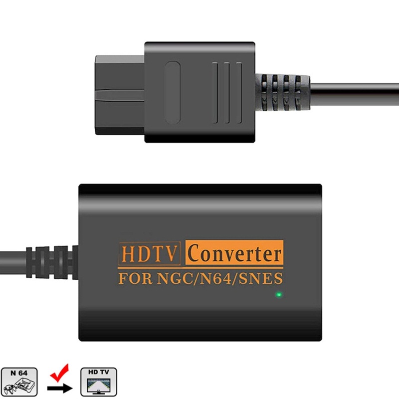 Btsg Kabel Link N64 Ke Converter High Definition Untuk N64/SNES 1080P