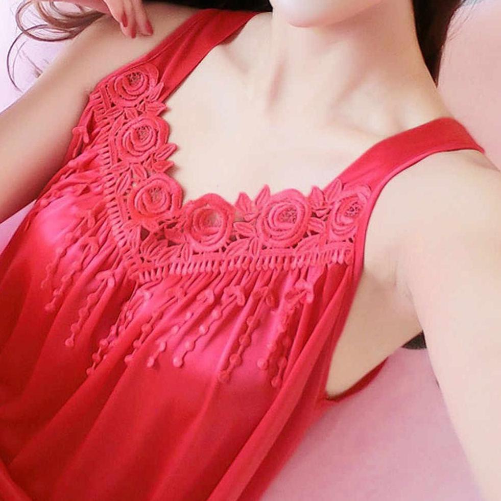 ♘ UNNY.ID Baju Tidur Wanita Import Model Terawang Renda Lingerie Pakaian Sexy ラ