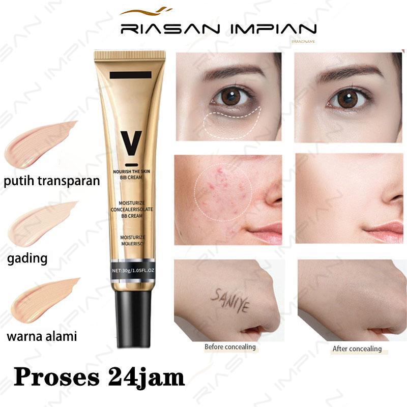 YZS Tender the Skin Foundation Matte Lightweight Oil Control YZS Concealer Facial Blemish Concealer Foundation Long Lasting 24HR【 Free Delivery+ COD + dikirim dalam 24 jam】