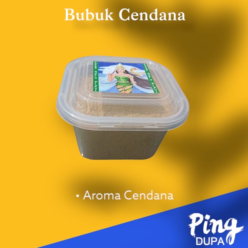 Bubuk Cendana Mini Cap Ratu Kidul Buhur Serbuk Alami Kayu Keraton