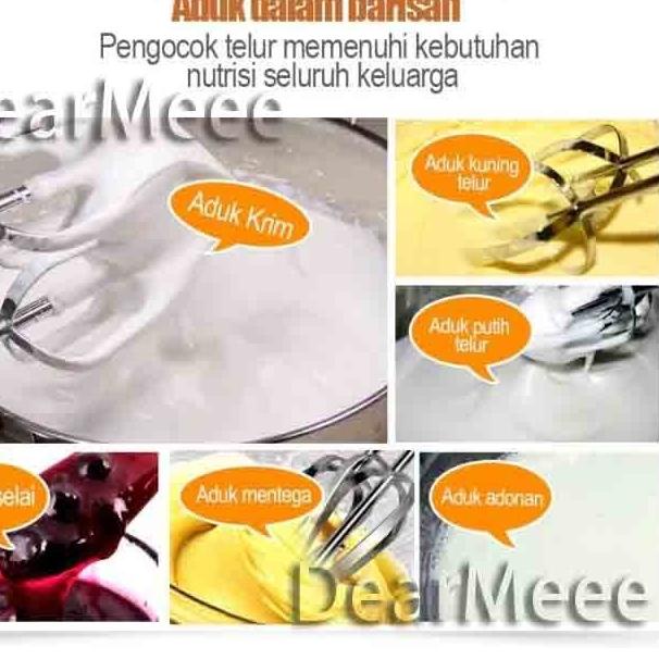Mixer white tangan Mixer Kue Mixer Mini Multi Fungsi Mixer Roti