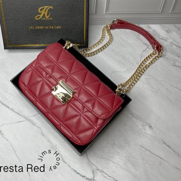 JH CLARESTA ( BOX EXCLUSIVE ) - Tas Selempang JIMS HONEY ORI JIMSHONEY - RED