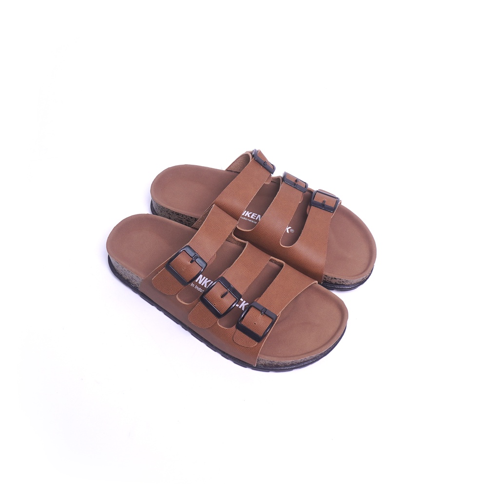 Adarastore - Dunkenstock FLORIDA Sandal Casual Pria Sendal Cowok Kekinian Model Birken Ban Tiga