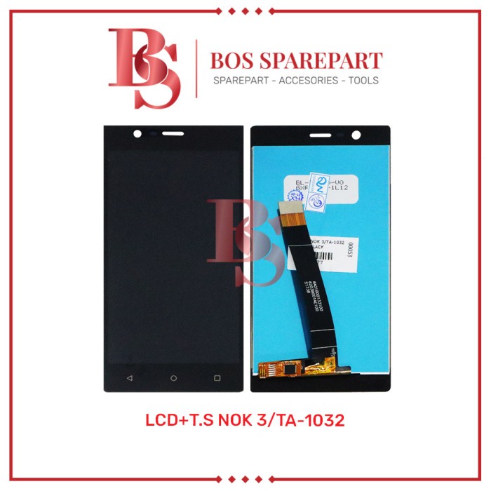 Lcd Touchscreen Nokia 3 / Ta -1032