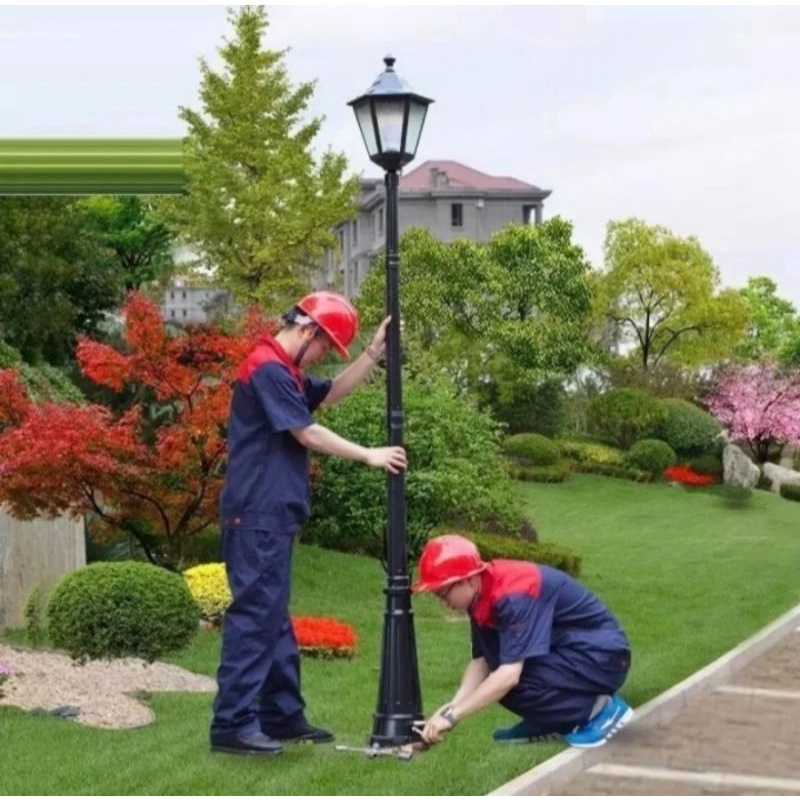 Lampu Taman Outdoor Lampu Jalan Tinggi 3 Meter
