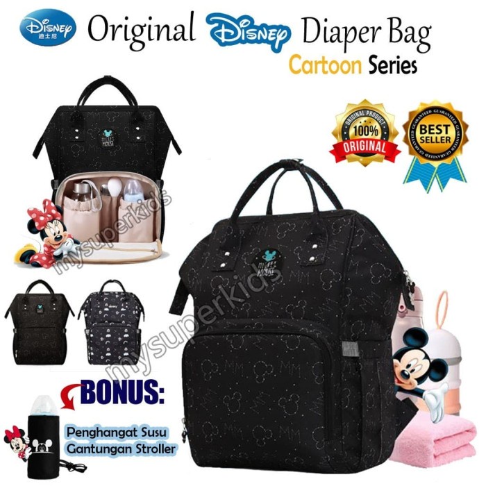 Diaper Bag Original Mickey Mouse Diaper Bag - Disney Cartoon Series