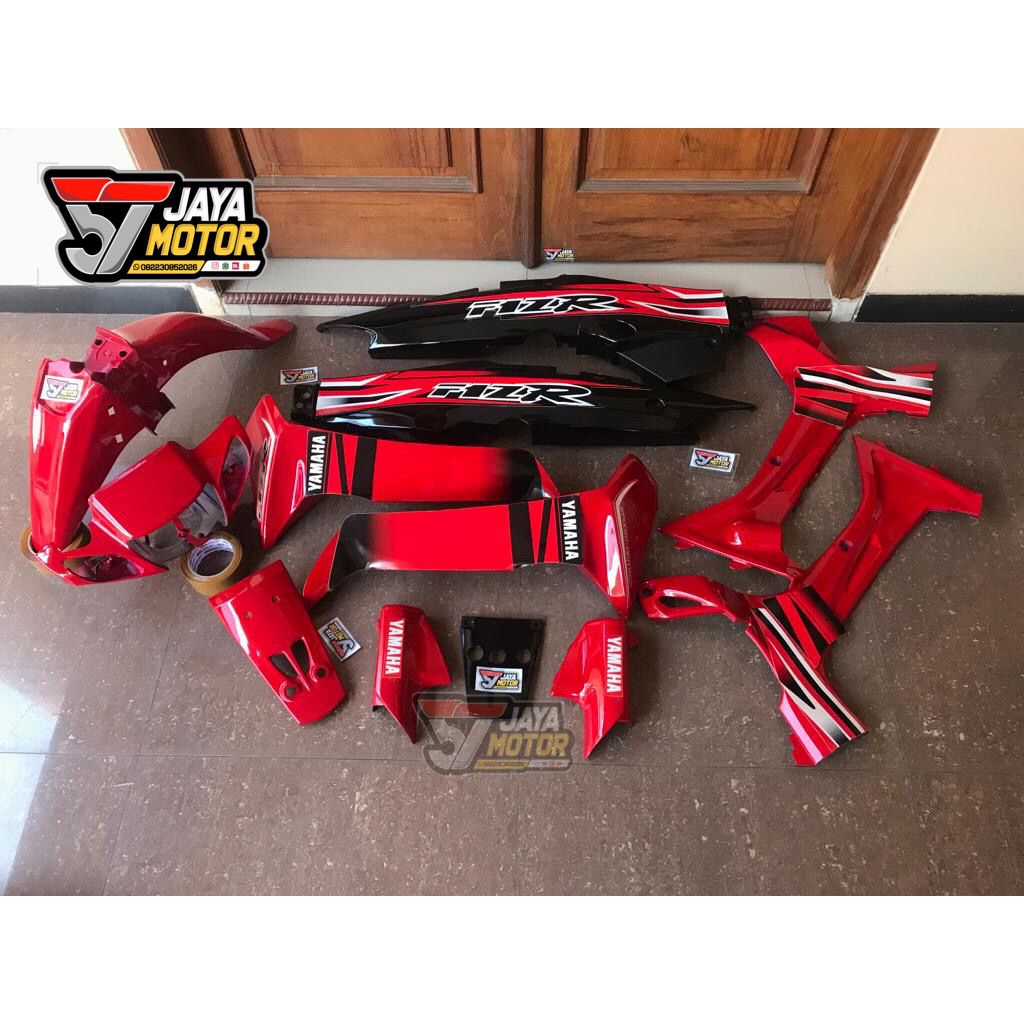 Cover body halus Yamaha Fiz r F1zr full set cover body FIZR F1zr  merah