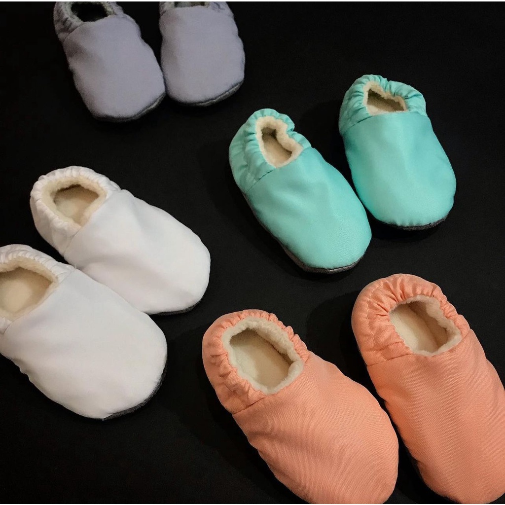 TINGTONG - Sepatu Bayi - Baby Prewalker Shoes - Kaos Kaki Pergi Bayi Polos Katun