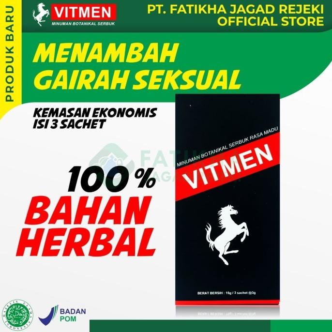 OBAT HERBAL KESEHATAN KUAT PRIA TAHAN LAMA VITMEN EKONOMIS BPOM