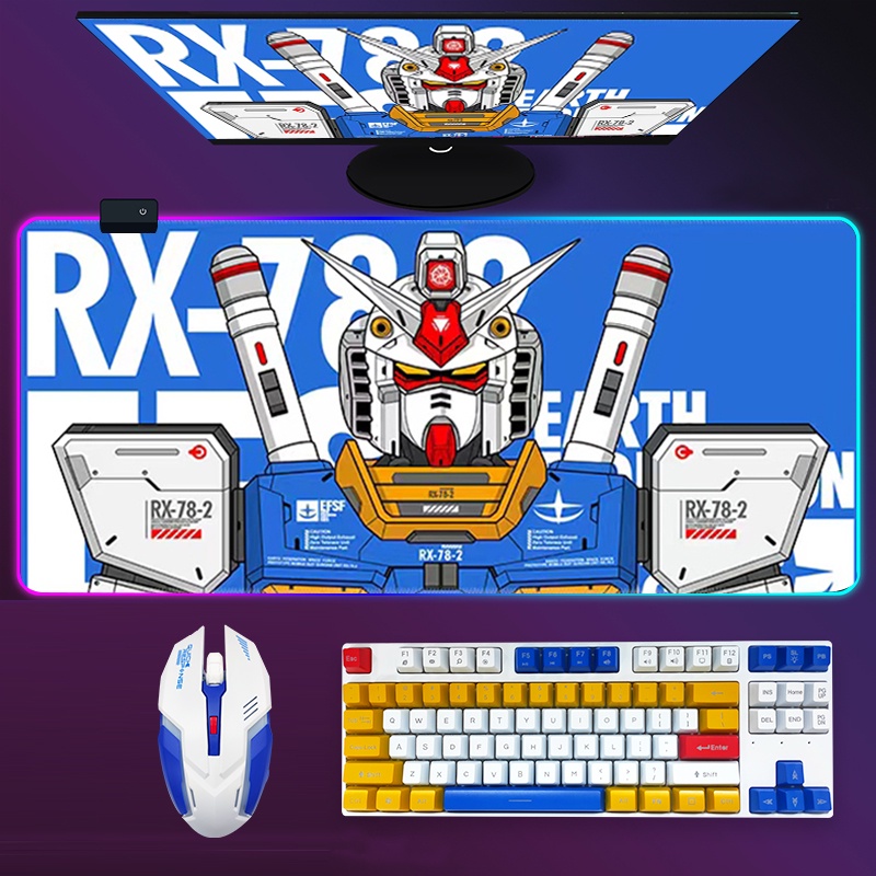 Bonkyo keyboard gaming 87 key Keyboard mause Anime Keyboard Mouse Set