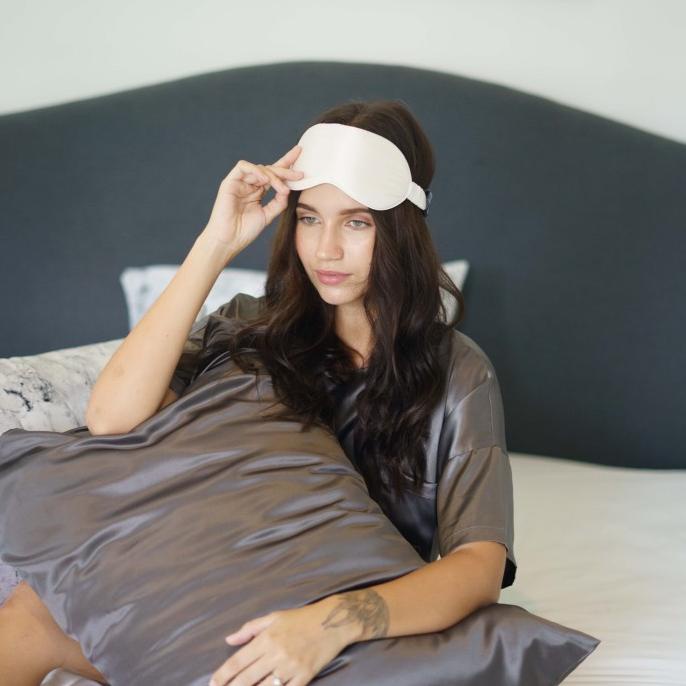 Sleepry Sleep Mask / Penutup Mata 100% Mulberry Silk