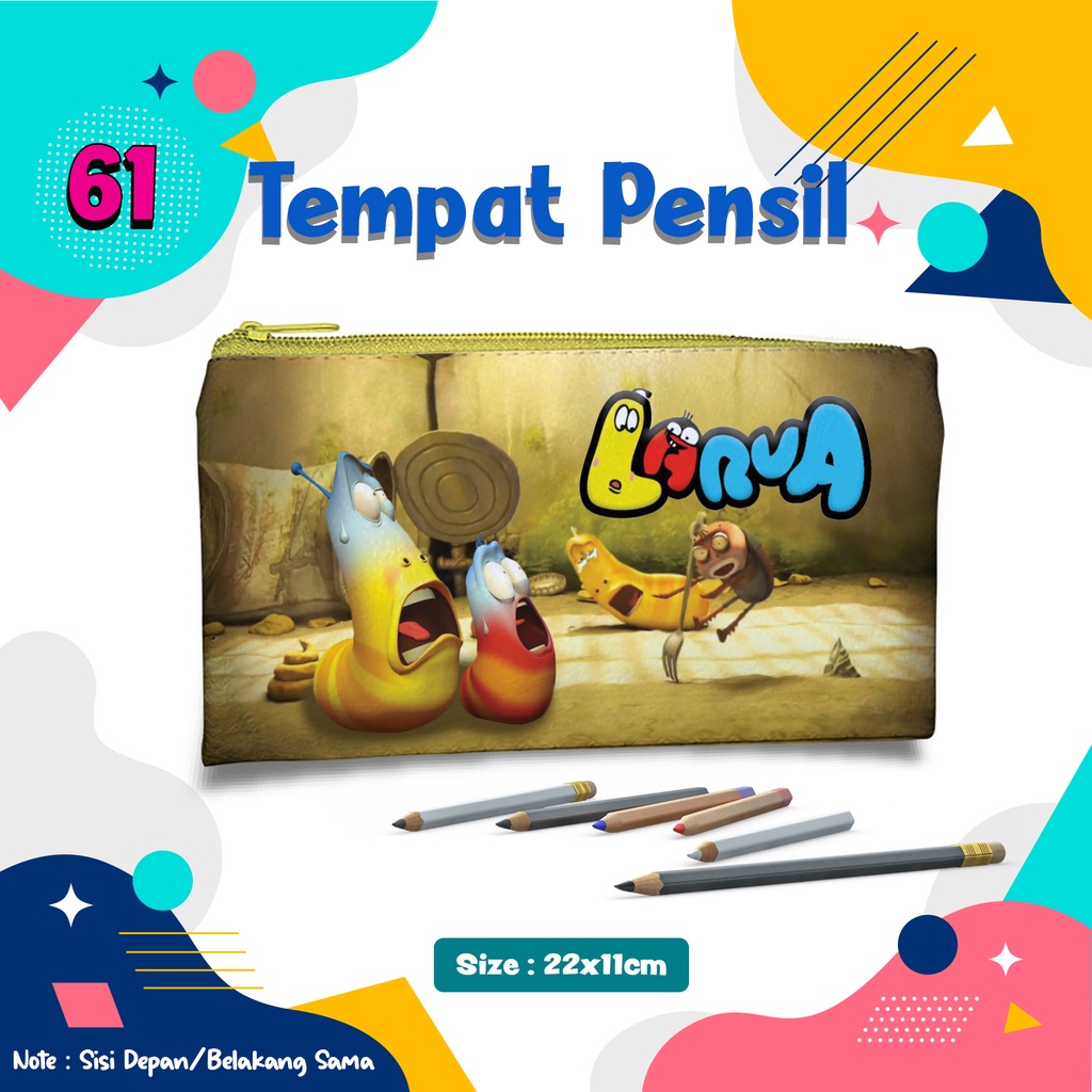 

Tempat Pensil Case Larva Kode#061