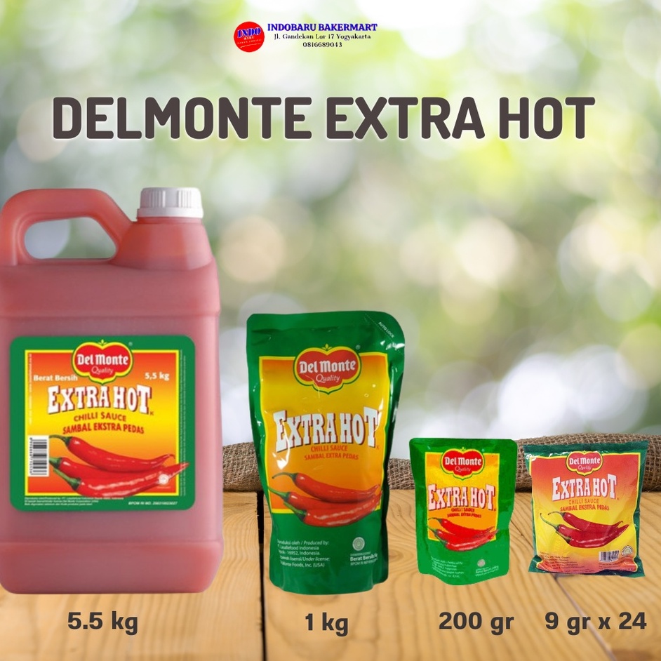 

Delmonte Extra Hot Sachet 9 gr isi 24 sachet
