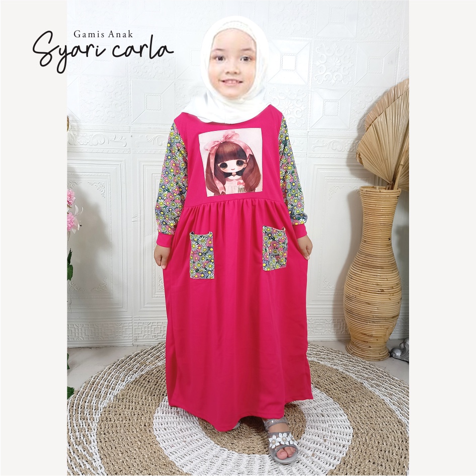 Gamis Anak Viral Syari Carla CKids