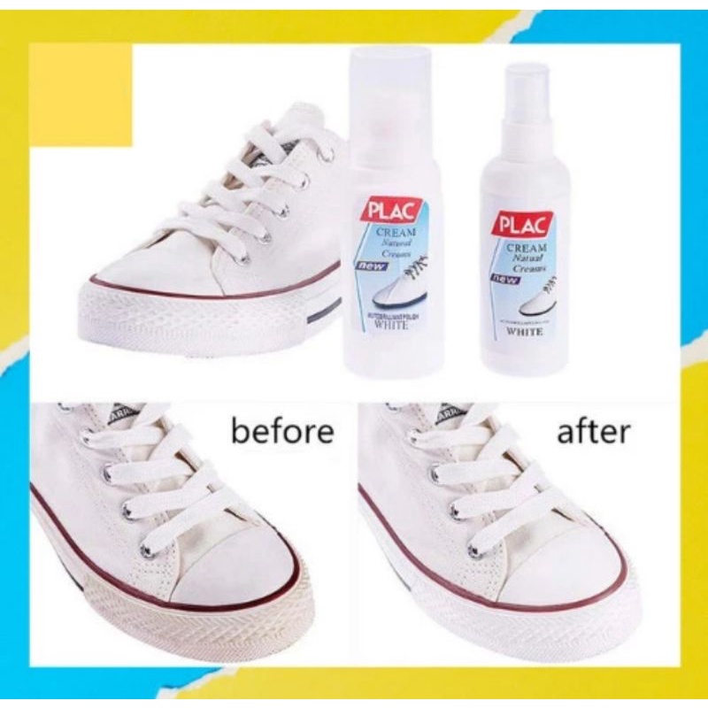 CAIRAN PEMBERSIH PEMUTIH SEPATU SPRAY DAN BRUSH