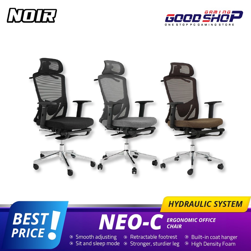 Noir NEO-C Ergonomic Office Chair