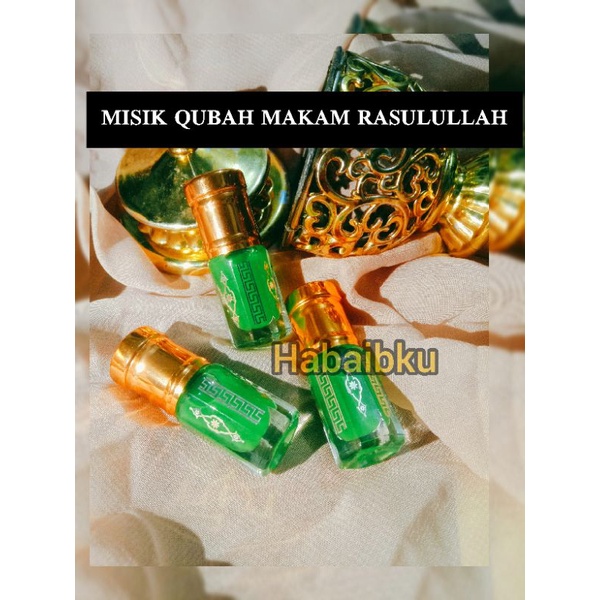 PAKET ATTAR MISIK QUBAH MAKAM RASULULLAH