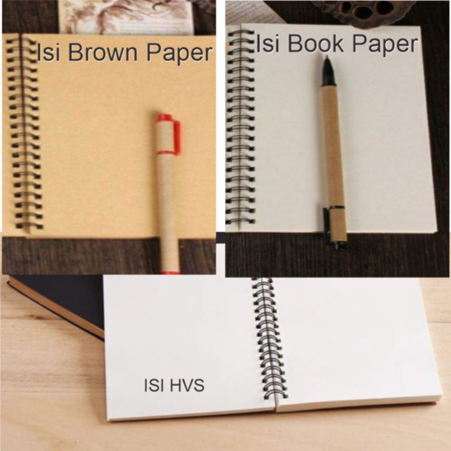 

BUKU SKETSA A6 POLOS SKETCHBOOK BLANK POLOS VINTAGE BOOK PAPER MURAH LARIS BUKU TULIS DIARY CATATAN