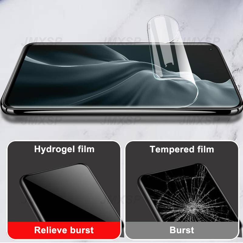 3pcs Film Pelindung Layar Hydrogel HD Untuk Xiaomi 11 11i 11T 11X 12 12s 12T 12X Pro Lite Ultra A2 A3 Lite Max 2 3