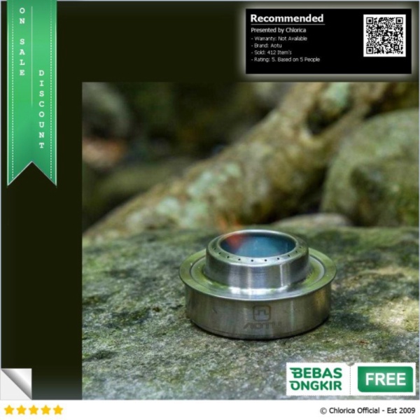 

Promo Aotu Kompor Gas Alcohol Stove Portable untuk Camping - AT6389 - Silver Aotu Murah