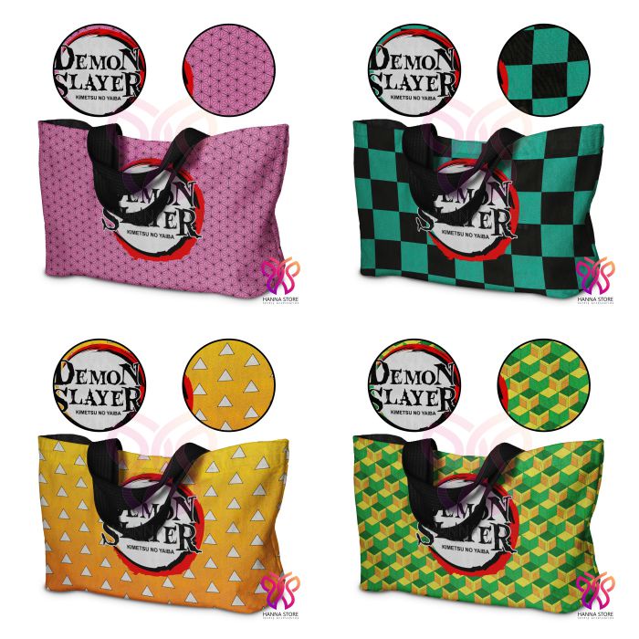Tas Tote Bag Anime Demon Slayer