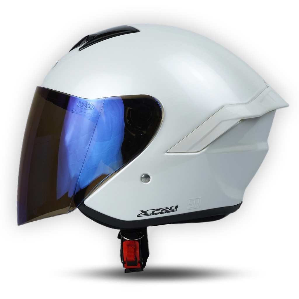 HELM RSIX POLOS SOLID DEWASA SNI X-PRO TERBARU