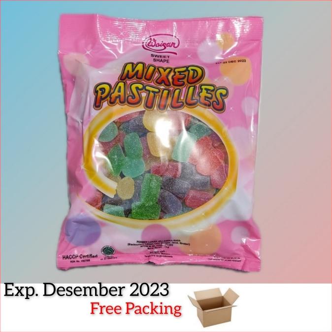 

BAYAR DITEMPAT Permen jelly Waisun (mixed pastilles candy)/ jelly fruit Malaysia 1kg /PERMEN LUNAK/PERMEN VIRAL/PERMEN MILO/PERMEN YUPI/PERMEN JADUL/PERMEN KARET