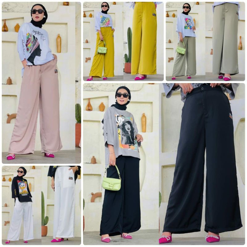 CULOT PALAZO by GYL | Kulot | | Kulot Jumbo | | Kulot Wanita |